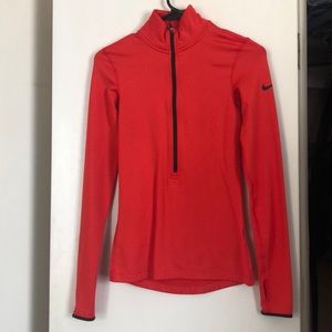 Nike dri-fit 3/4 zip
